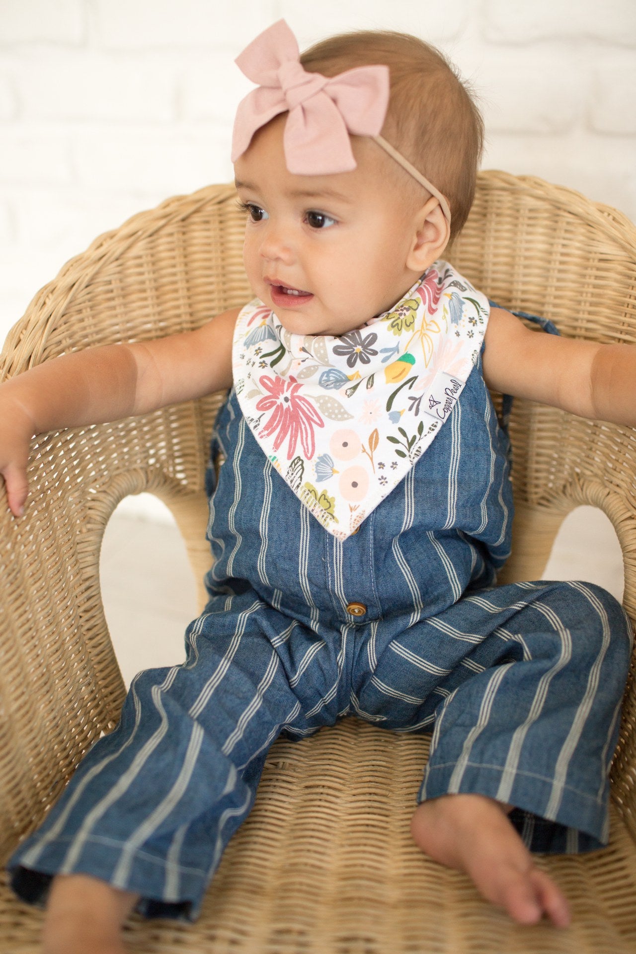 Baby Bandana Bib Set of 4 - Olive