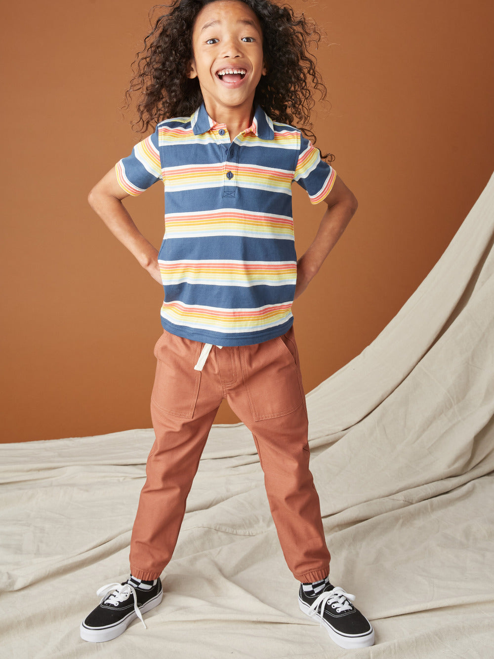 Game On Reverse Twill - Russet