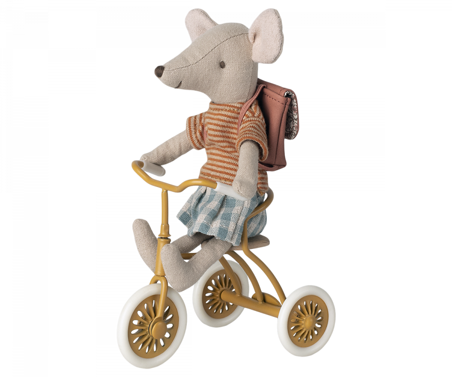 Tricycle Mouse, Big Sister- Old Rose