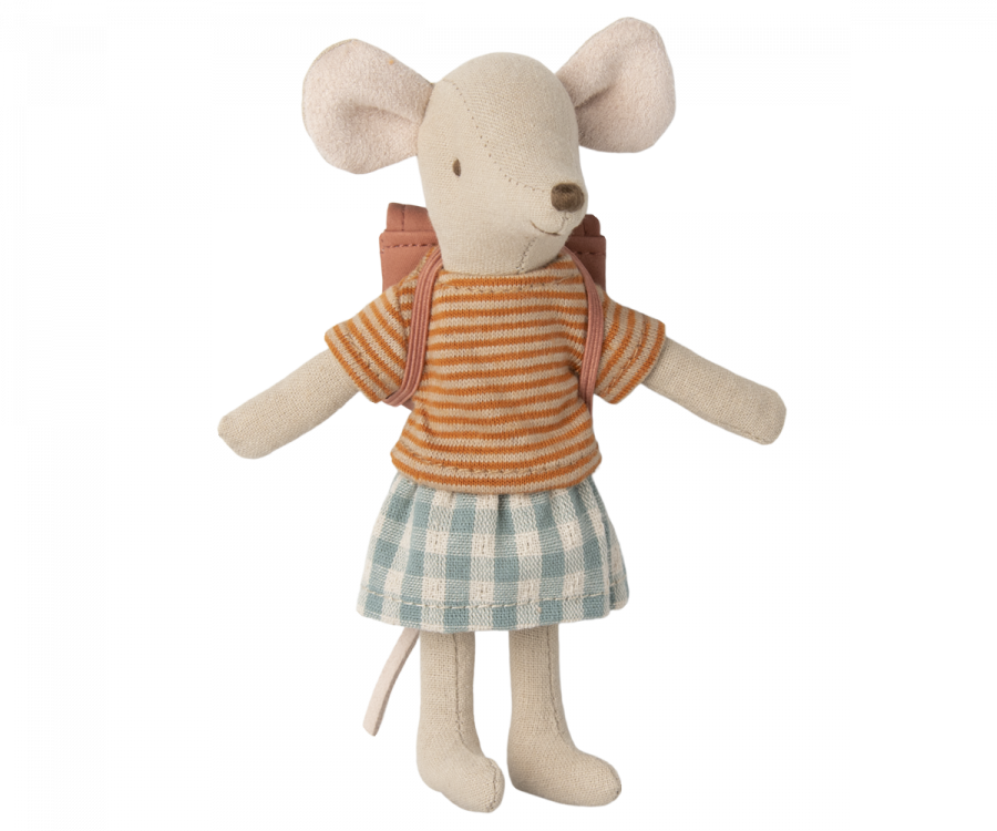 Tricycle Mouse, Big Sister- Old Rose