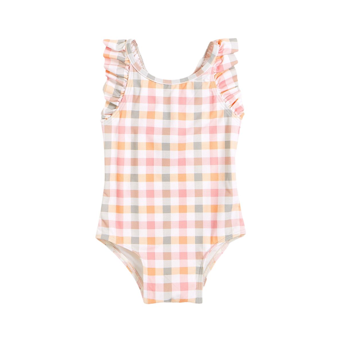 Summer Gingham One-Piece Swimsuit