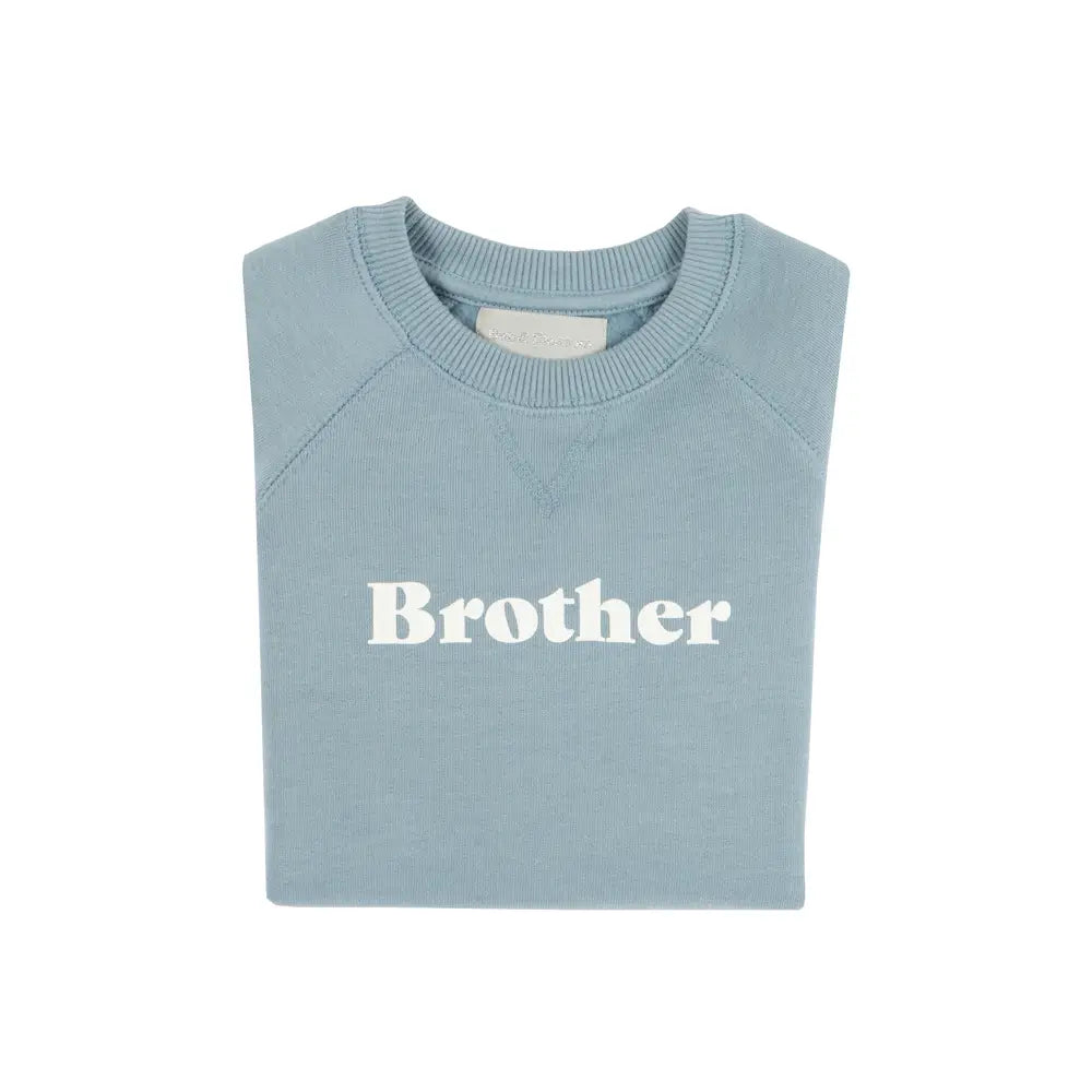 Sky Blue 'BROTHER' Sweatshirt