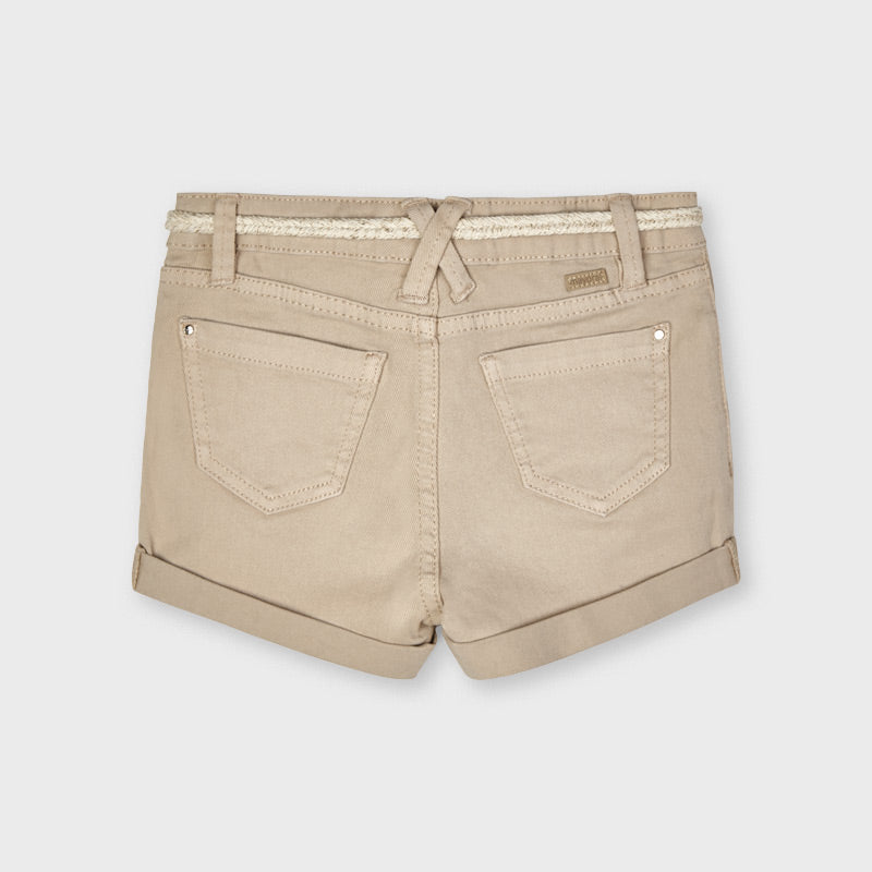 Twill Basic Girl Shorts