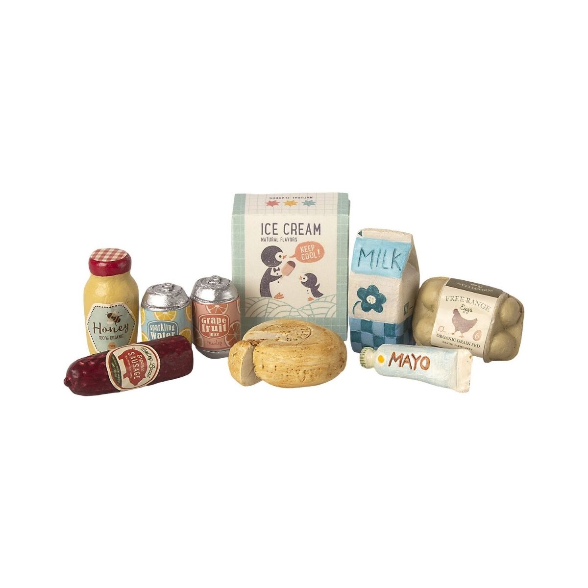 Miniature Grocery Box- Maileg