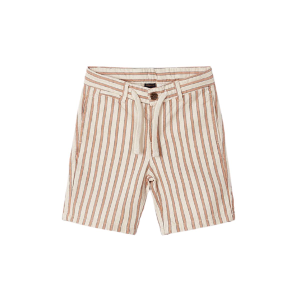 Boys Striped Bermuda Shorts