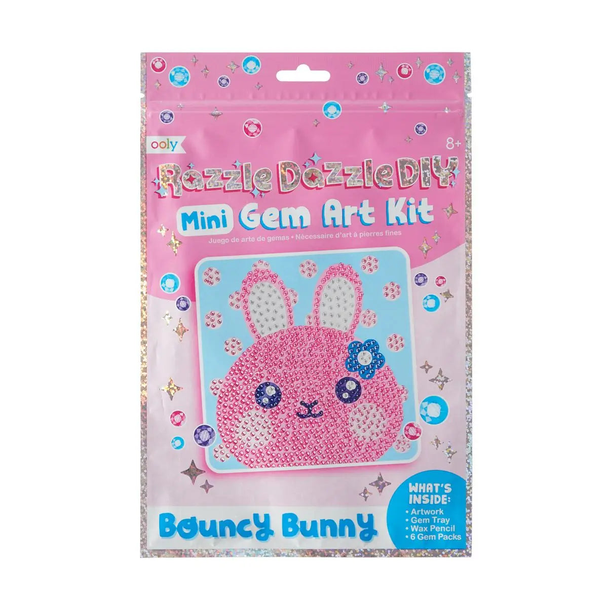 Razzle Dazzle D.I.Y. Mini Gem Art Kit- Bouncy Bunny