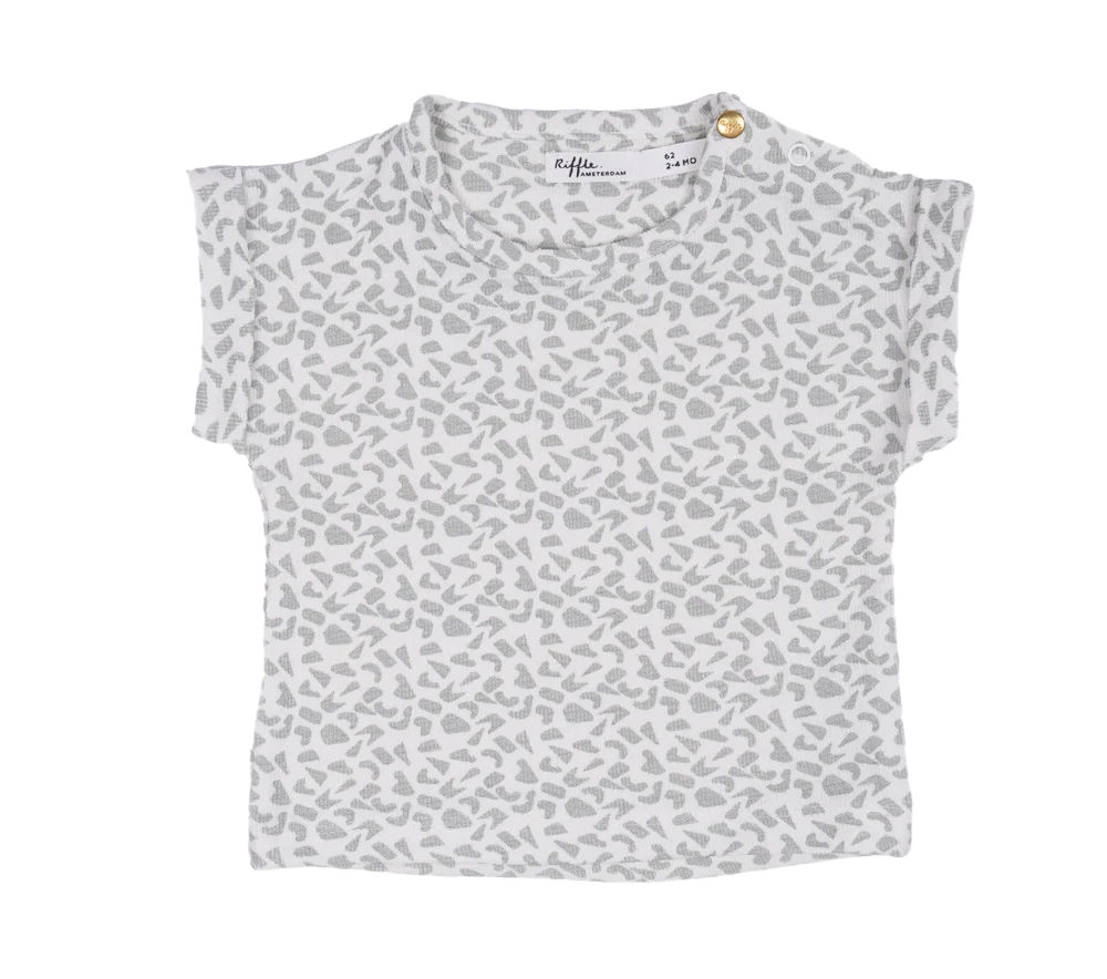 Short Sleeve T-Shirt Juul- Off-White Aop