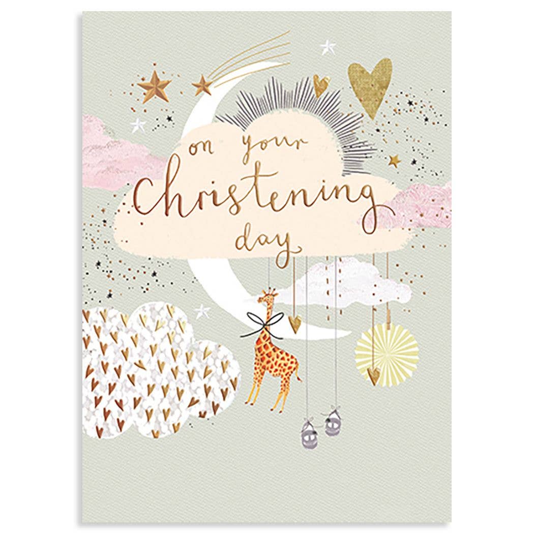 Christening Day Baby Card