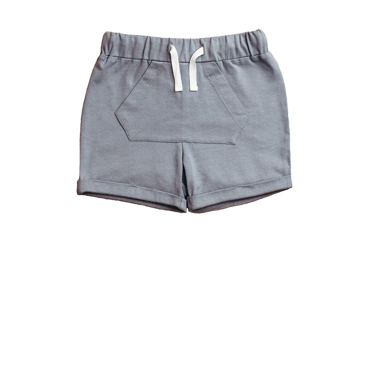 Kangaroo Pocket Short- Slate