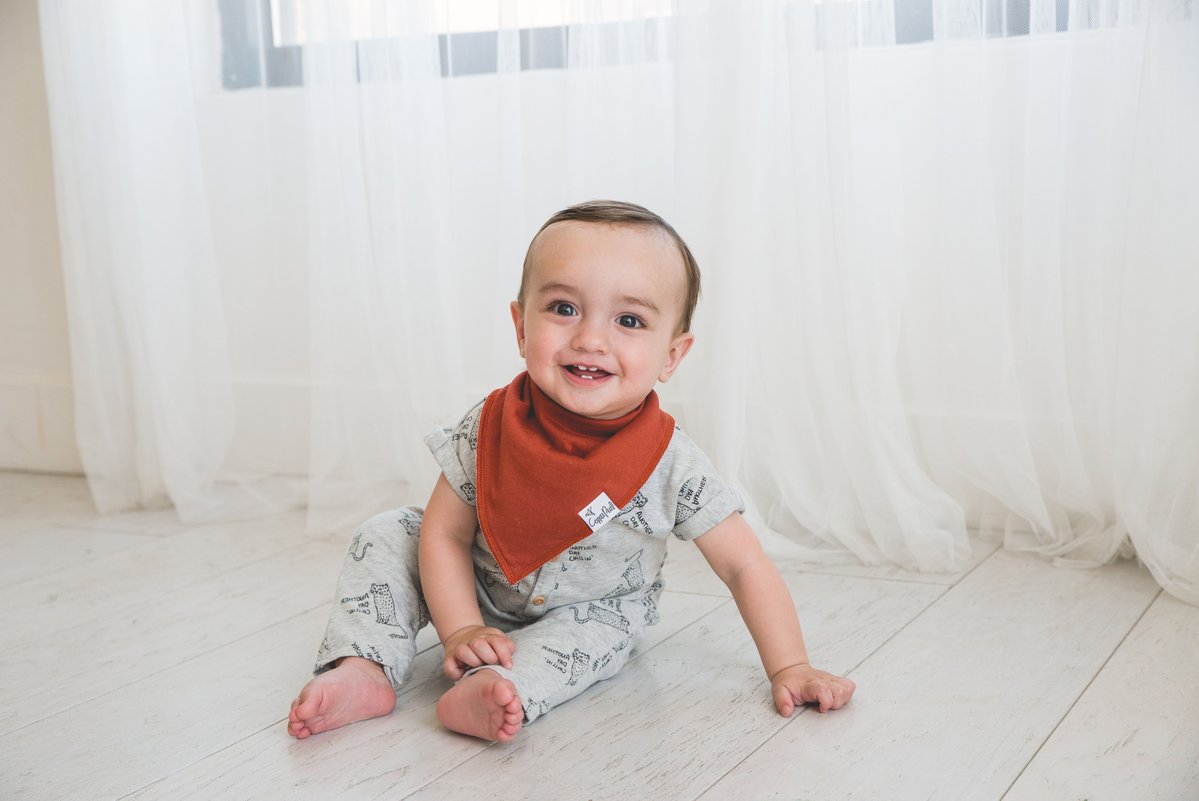 Baby Bandana Bib Set of 4 - Ridge
