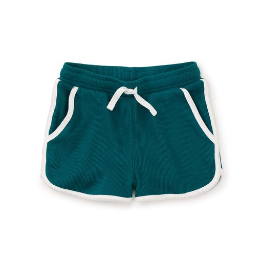 Piped Gym Shorts- Scuba