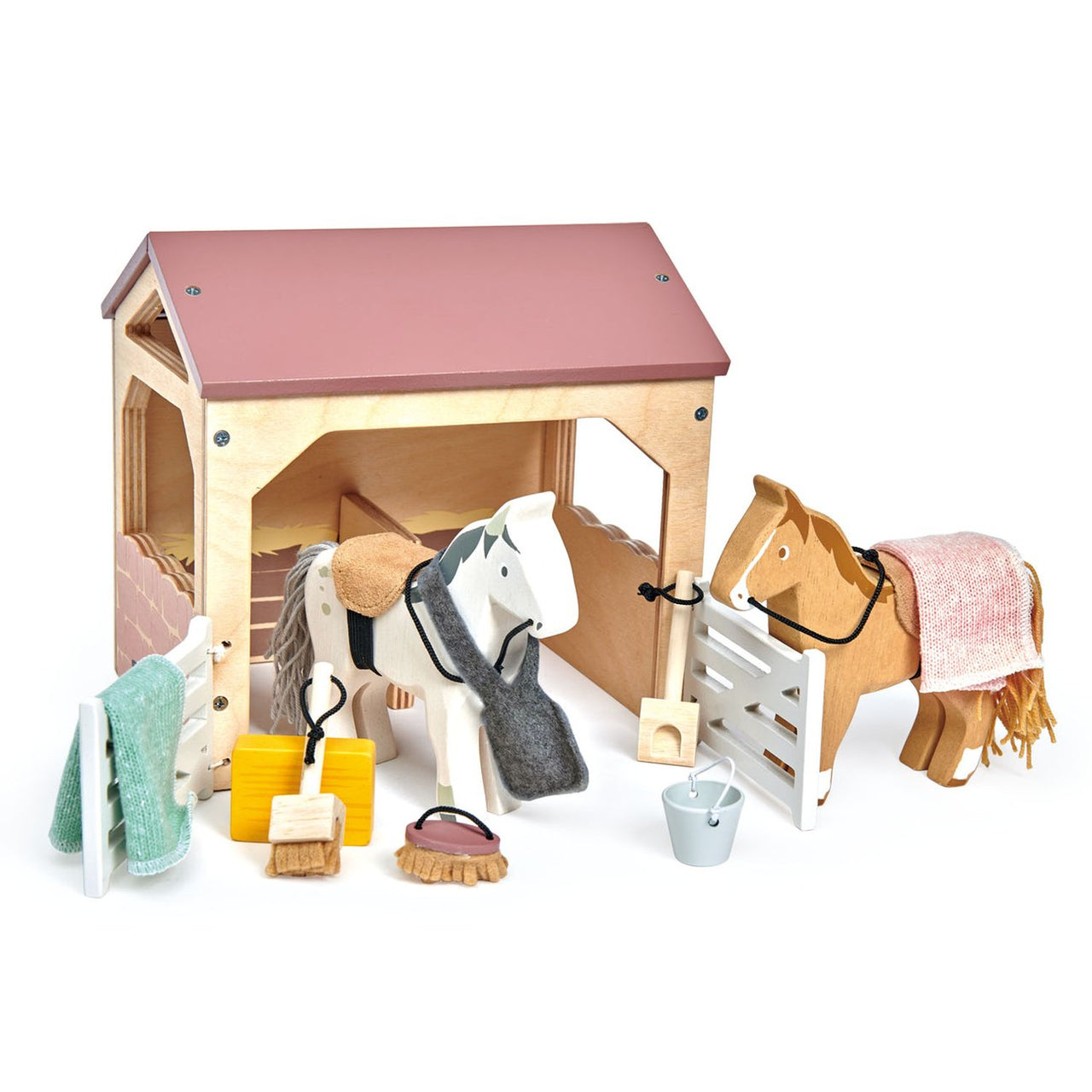 The Stables - Horse Set