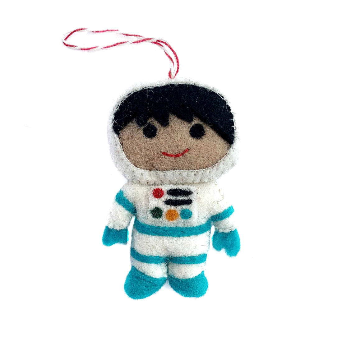Blue Astronaut Felt Ornament