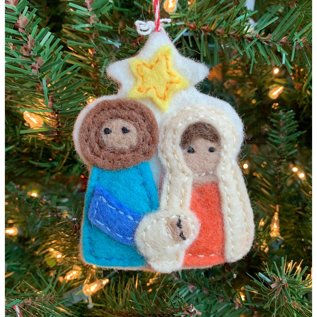 Nativity Felt Ornament