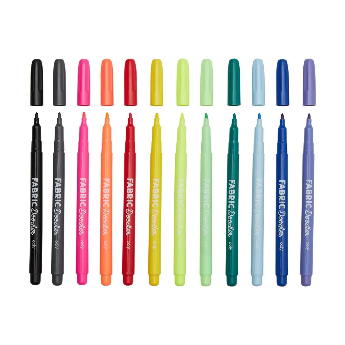 Fabric Doodlers Markers- Set of 12