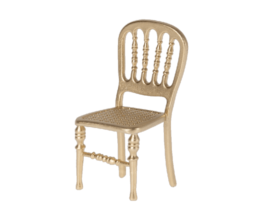 Maileg Gold Chair, Mouse