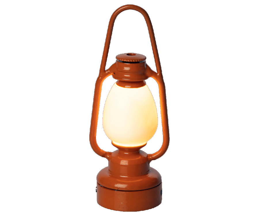 Vintage Lantern- Orange