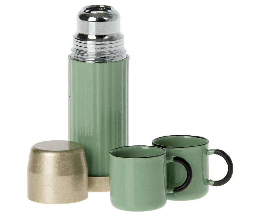 Thermos and cups- Mint