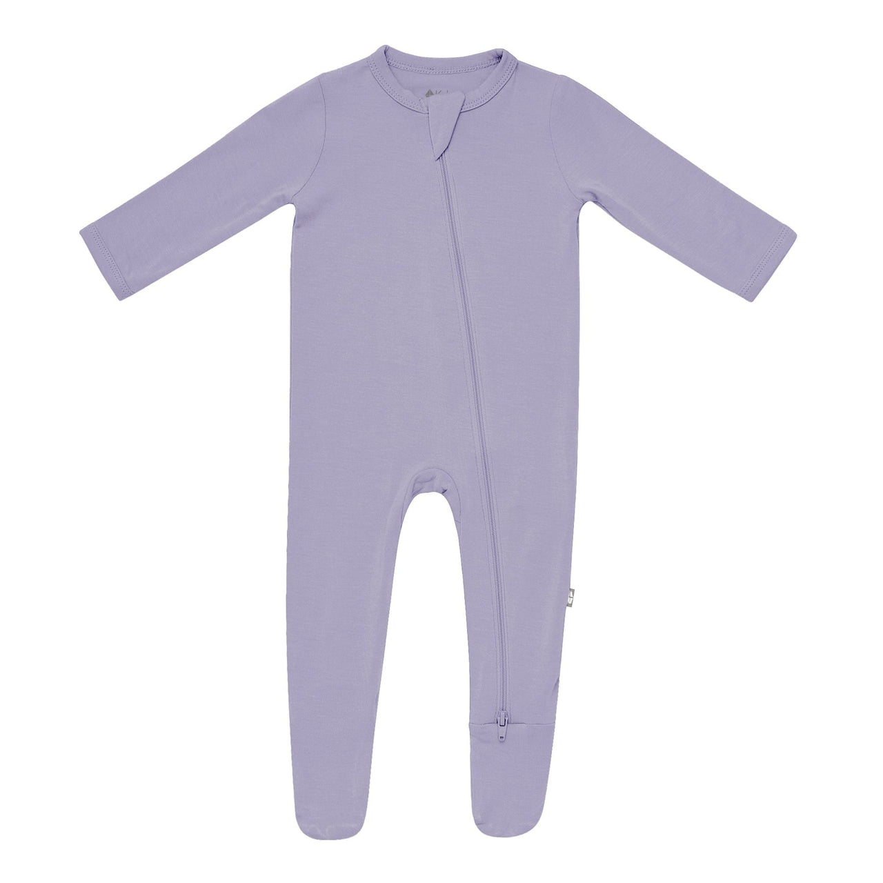 Zippered Footie- Taro
