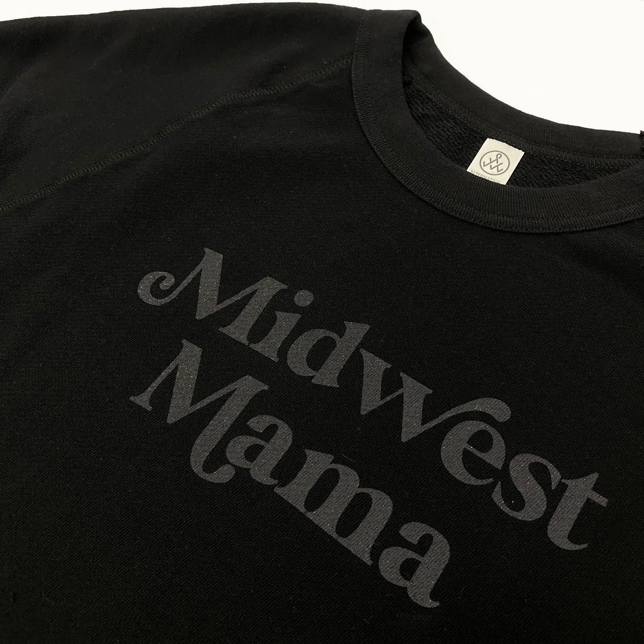 Midwest Mama Sweatshirt - Black