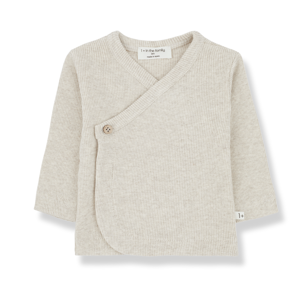 Fiona Newborn Shirt- Oatmeal