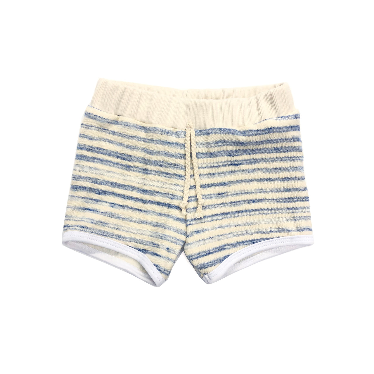 Sun Shorts - Sky Stripe French Terry